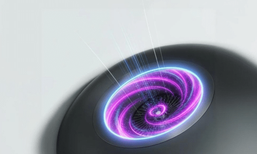 Stylised close-up illustration of an 8OOTH booth's turbo ventilation fan
